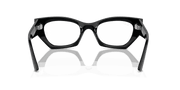 Clear Lenses, Polished Black Frame