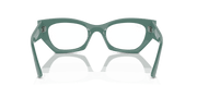 Clear Lenses, Polished Algae Green Frame