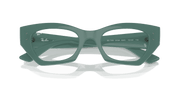 Clear Lenses, Polished Algae Green Frame