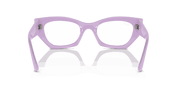 Clear Lenses, Polished Lilac Frame