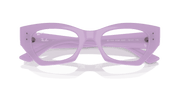 Clear Lenses, Polished Lilac Frame