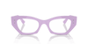 [Clear Lenses, Polished Lilac Frame]