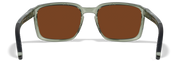 Gloss Crystal Light Olive/CAPTIVATE™ Polarized Bronze Mirror