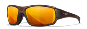 Matte Hickory Brown/CAPTIVATE™ Polarized Bronze Mirror