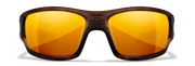 Matte Hickory Brown/CAPTIVATE™ Polarized Bronze Mirror