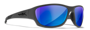 Matte Grey/CAPTIVATE™ Polarized Blue Mirror