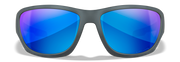 Matte Grey/CAPTIVATE™ Polarized Blue Mirror