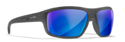 Matte Graphite/CAPTIVATE™ Polarized Blue Mirror