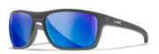 Matte Graphite/Polarized Blue Mirror