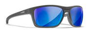 Matte Graphite/Polarized Blue Mirror