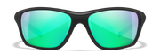 Matte Black/CAPTIVATE™ Polarized Green Mirror