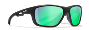 Matte Black/CAPTIVATE™ Polarized Green Mirror