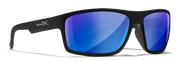 Matte Black/CAPTIVATE™ Polarized Blue Mirror