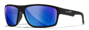 Matte Black/CAPTIVATE™ Polarized Blue Mirror