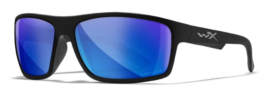 [Matte Black/CAPTIVATE™ Polarized Blue Mirror]