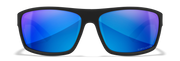 Matte Black/CAPTIVATE™ Polarized Blue Mirror