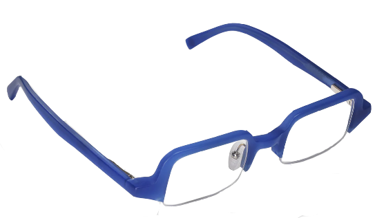 [Matte Blue Front and Temples]