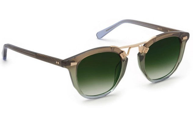 KREWE STL II Two-Tone Acetate Aviator Sunglasses | Neiman Marcus