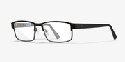 Matte Black with Gunmetal Temples - Clear