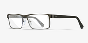 Dark Gunmetal with Matte Utility Green Temples - Clear