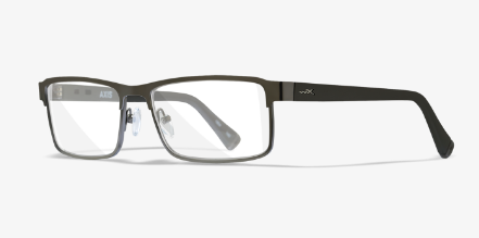 [Dark Gunmetal with Matte Utility Green Temples - Clear]