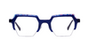 [Navy Blue with Pink Flecks Front and Blue Temples]