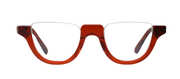 Garnet Red Crystal Front and Temples