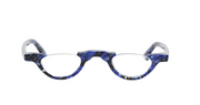 Blue Multi Front with Blue Temples