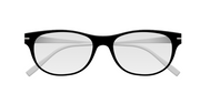 Satin Black Face - Gray Mother-Of-Pearl Temples