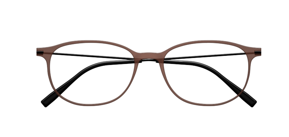 [Frost Brown Face - Black Temples]