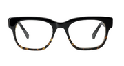 Black Tortoise Fade Front with Black Temples