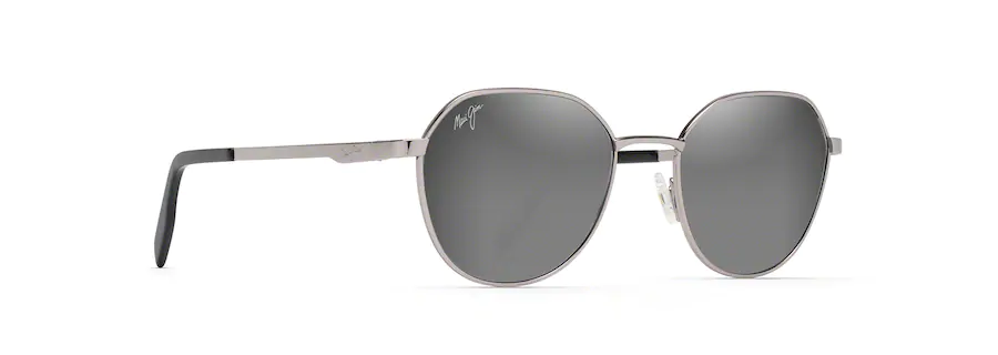 Maui Jim Hukilau Grey Metal - Dual Mirror (Silver to Black Over Neutral Grey) - Specs Eyewear