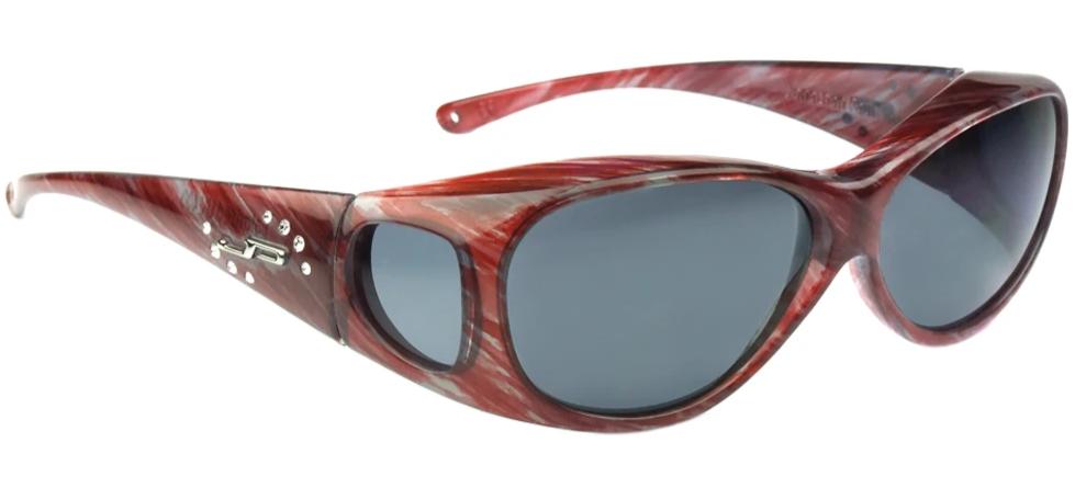 [Claret Stripe - Polarvue Grey]