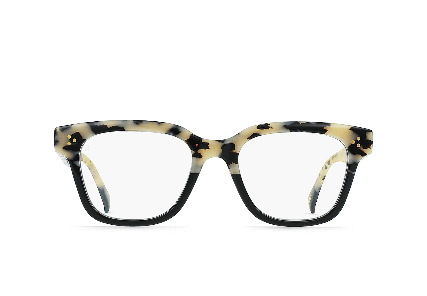 [Chai Tortoise + Black - Clear]