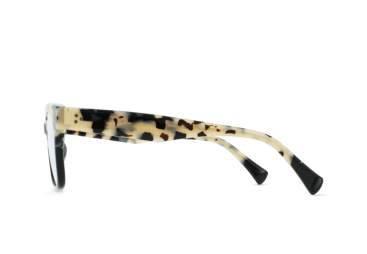 [Chai Tortoise + Black - Clear]