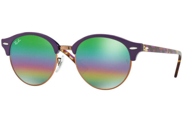 [Top Violet / Light Grey Rainbow Mirror]