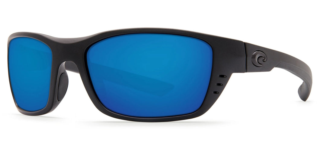 Costa Whitetip Sunglasses Blackout / Blue Mirror - 580P C-Mate 2.50