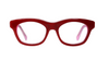 [Red -White and Pink Layered Front and Temples]
