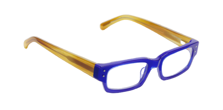 [Cobalt Front with Blonde Temples]