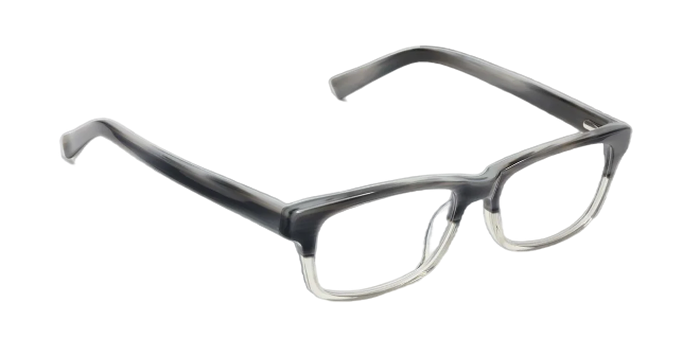 [Grey Demi Front with Grey Horn Temples]
