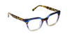 [Purple Stripe Front with Tortoise Temples]