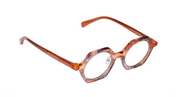 Orange Pattern Front with Orange Crystal Temples