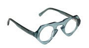 Grey - Teal Crystal Front and Temples