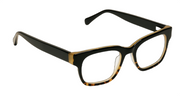 Black Tortoise Fade Front with Black Temples